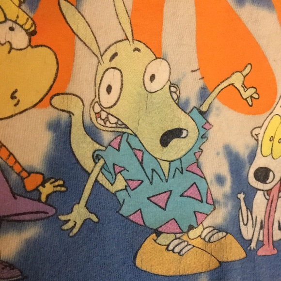 90’s Nickelodeon show tie-dye tee - Picture 4 of 9